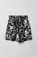 Girls Drawstring Flowy Short