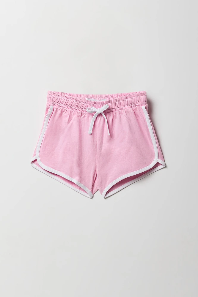Short Active avec ourlet arrondi pour fille