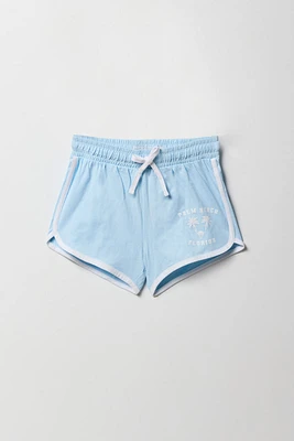 Girls Active Graphic Dolphin Short