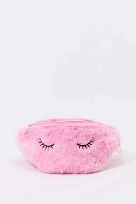 Sac-ceinture en forme de personnage similifourrure pour filles
