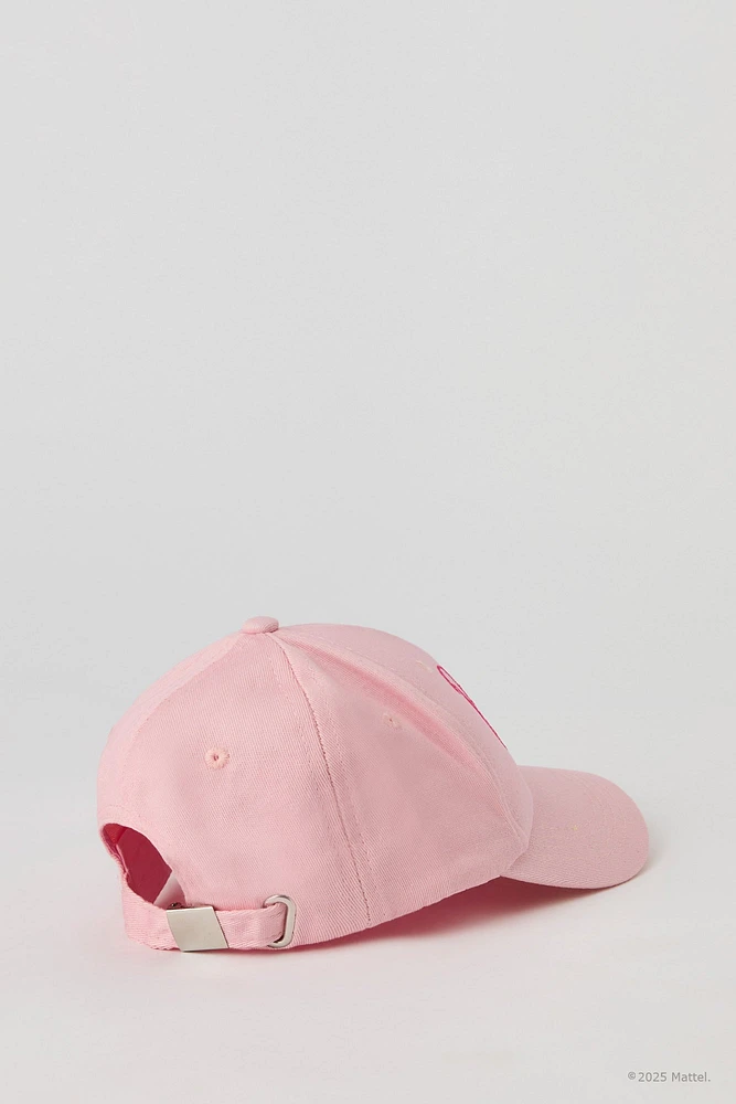 Casquete de baseball avec motif brodé Barbie™ pour fille