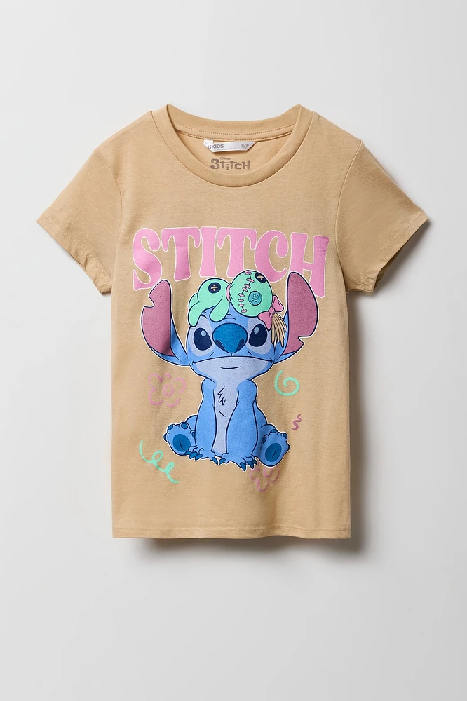 Girls Stitch Graphic T-Shirt