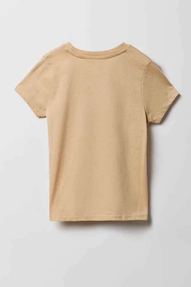Girls Stitch Graphic T-Shirt