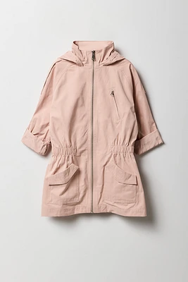 Anorak long pour filles