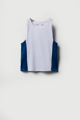 Girls Active Tank with Built-In Cups