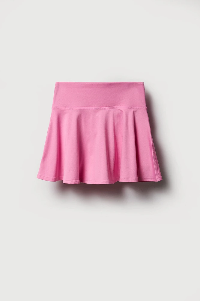 Jupe-short Active à jupe virevoltante pour fille