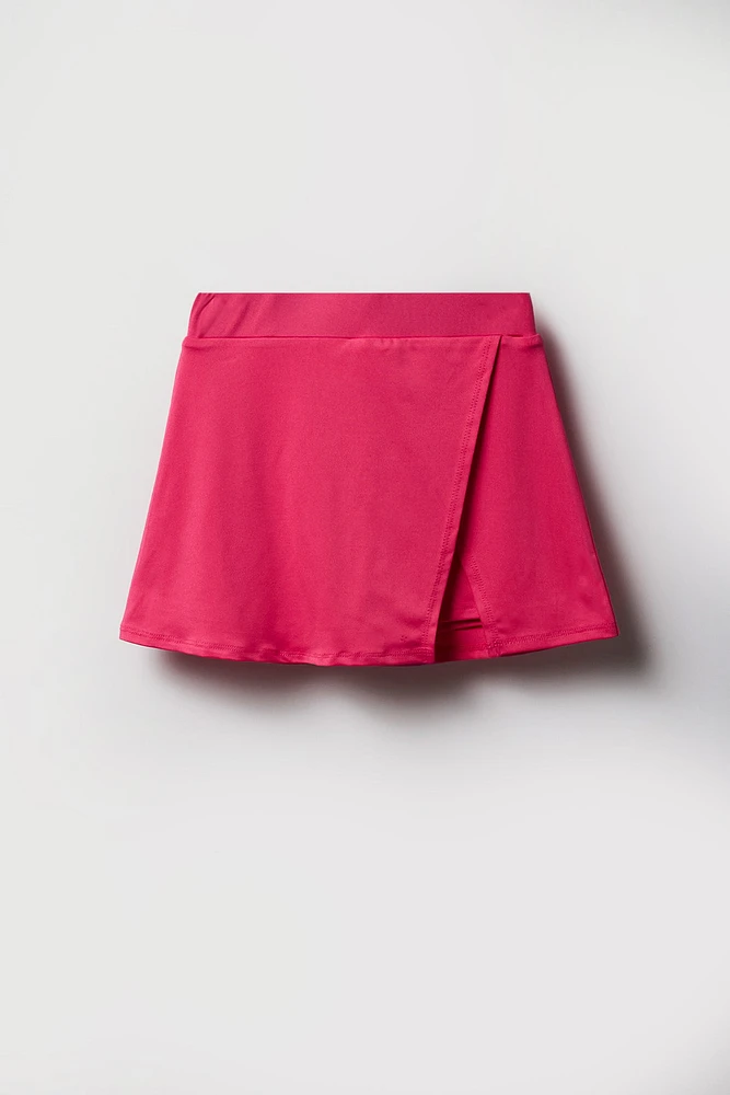 Girls Active Wrap Skort