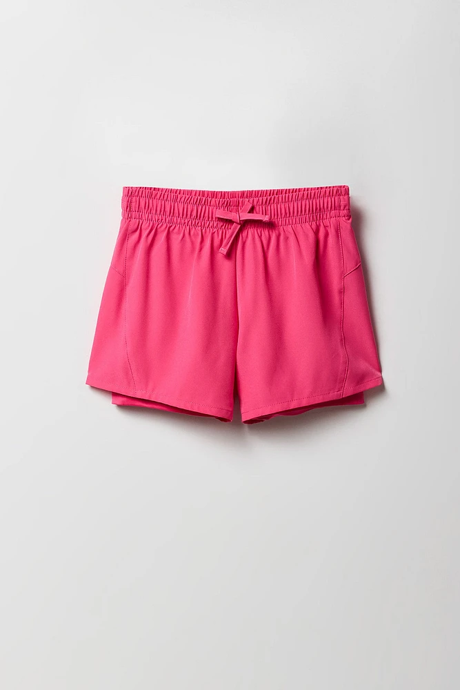 Girls Active Running Short