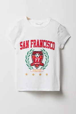 T-shirt à imprimé City pour fille