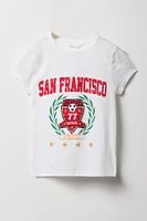 T-shirt à imprimé City pour fille