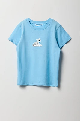 Girls Kitten Graphic T-Shirt