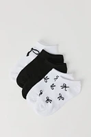 Socquettes tendance pour fille (5 paires