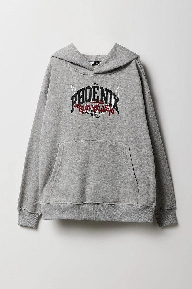 Kids City Graphic Fleece Hoodie