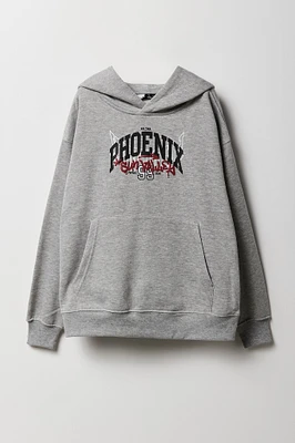 Kids City Graphic Fleece Hoodie