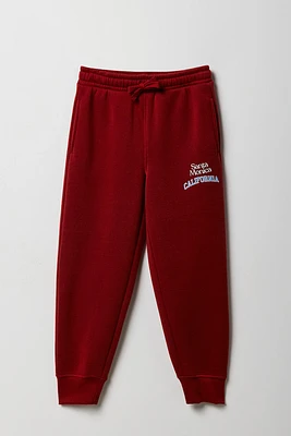 Jogger en molleton imprimé pour enfants