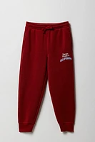 Jogger en molleton imprimé pour enfants