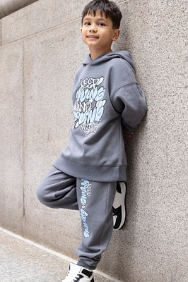Kids Graphic Fleece Jogger