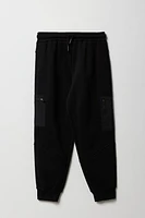 Kids Fleece Zipper Pocket Jogger