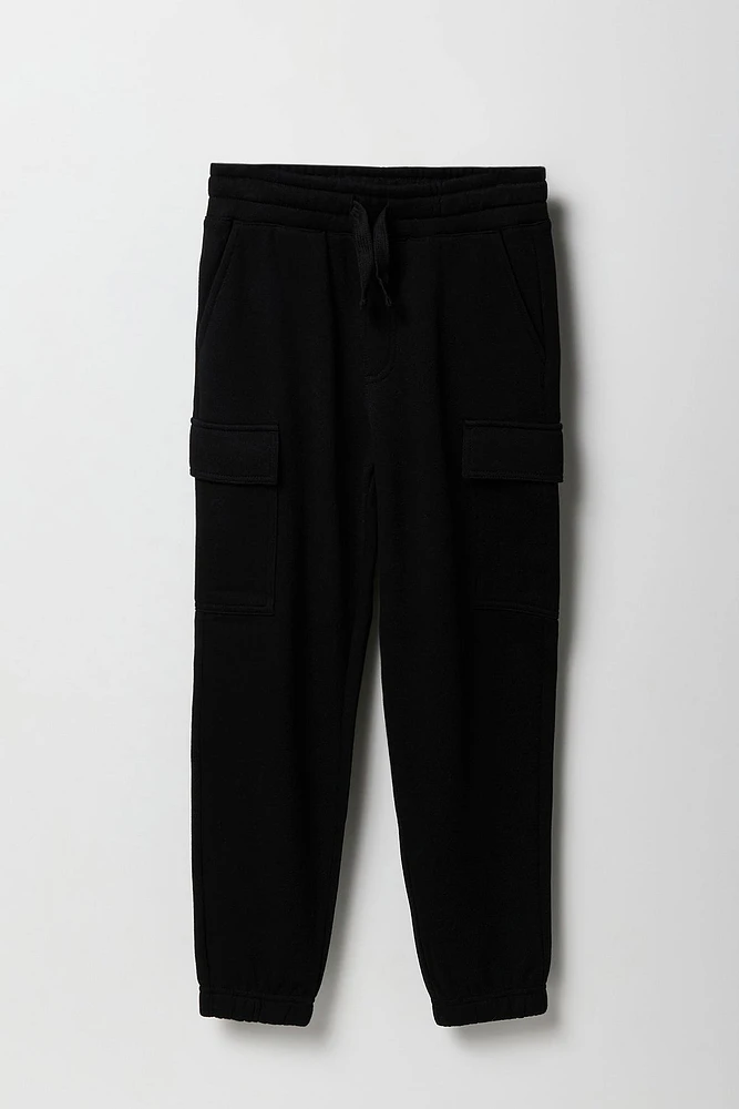 Kids Fleece Cargo Jogger