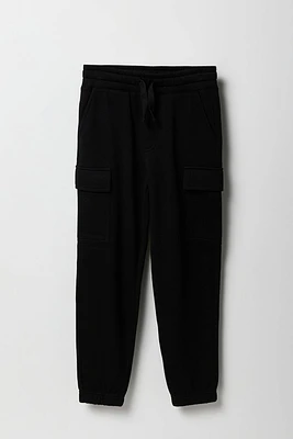 Kids Fleece Cargo Jogger
