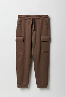 Kids Fleece Cargo Jogger