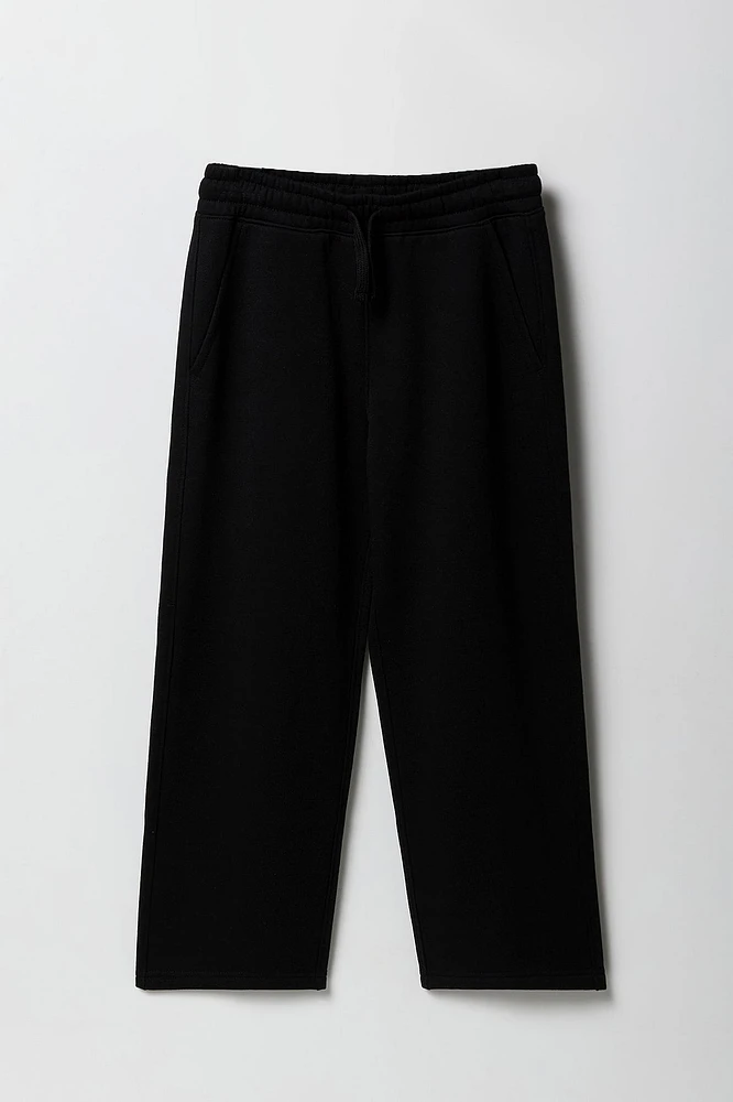 Kids Wide Leg Fleece Sweatpant