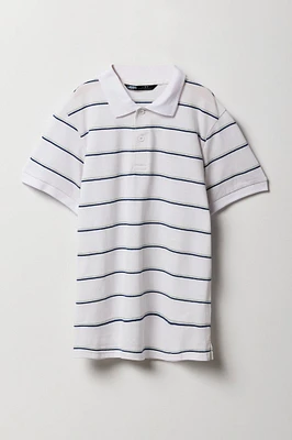 Polo rayé pour garçon