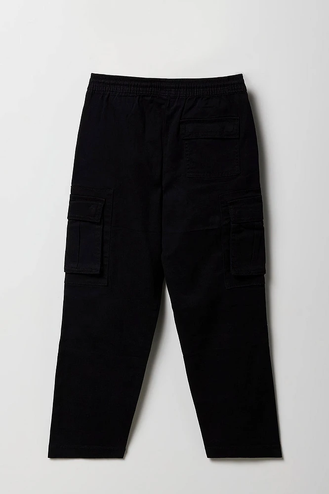 Pantalon cargo avec poche à glissière pour garçons