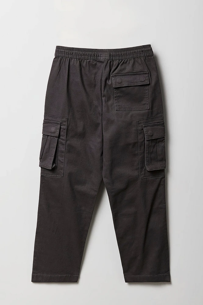 Pantalon cargo avec poche à glissière pour garçons