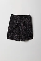 Short cargo avec motif camouflage pour garçon