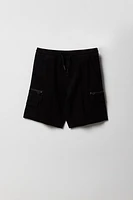 Boys Cargo Zipper Pocket Short