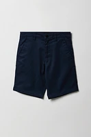 Short chino long pour garçon