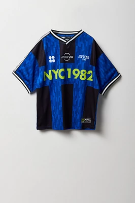 Boys Sport Graphic Mesh Jersey