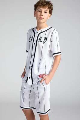 Boys Graphic Mesh Basketball Short