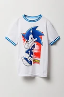 Boys Sonic Graphic Mesh Jersey
