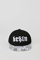 Boys Brooklyn Embroidered Snapback Hat
