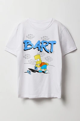 T-shirt à imprimé Bart Simpson pour enfants