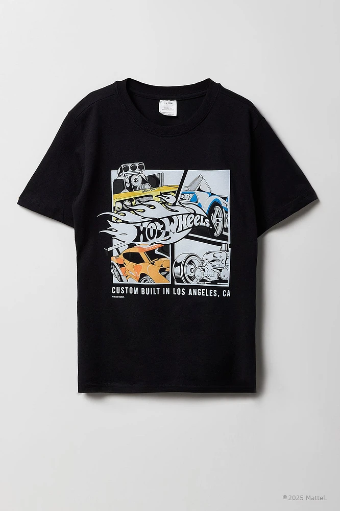 T-shirt à imprimé Hot Wheels™ LA pour enfants
