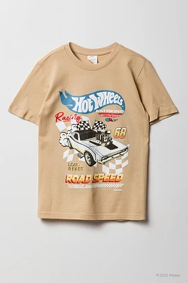 T-shirt à imprimé Hot Wheels™ Road Speed pour enfants