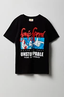 T-shirt à imprimé Sonic Speed pour enfants