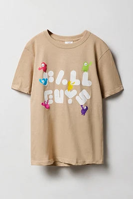 T-shirt à imprimé Fall Guys pour enfants