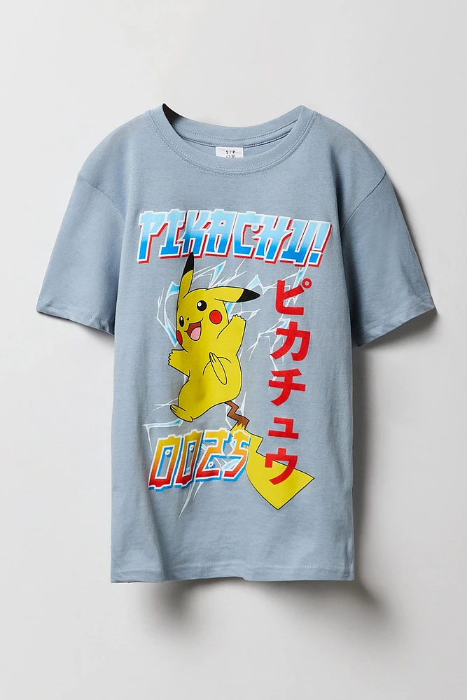 Kids Pikachu Graphic T-Shirt
