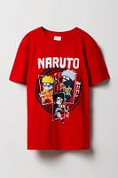 T-shirt à imprimé Naruto pour enfants