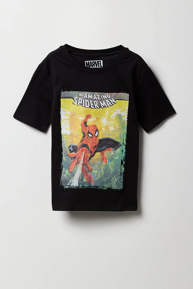 T-shirt à imprimé The Amazing Spider-Man pour enfants