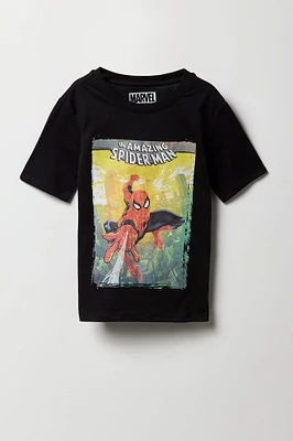 T-shirt à imprimé The Amazing Spider-Man pour enfants
