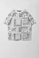 T-shirt avec motif bandana pour garçon