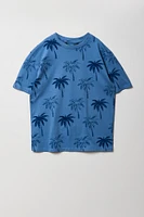 Boys Tropical Print T-Shirt