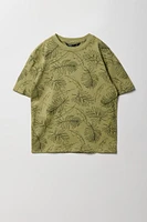 Boys Tropical Print T-Shirt