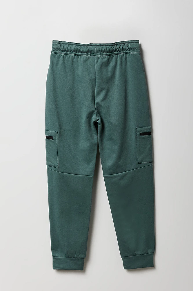 Jogger cargo active avec poche zippée pour garçon