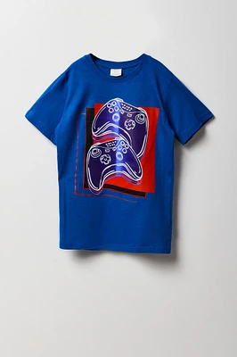 T-shirt à imprimé Controller pour garçon